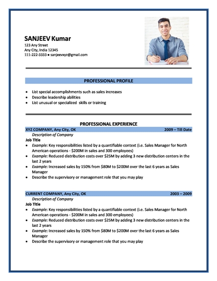 Sample resume for hr executive freshers